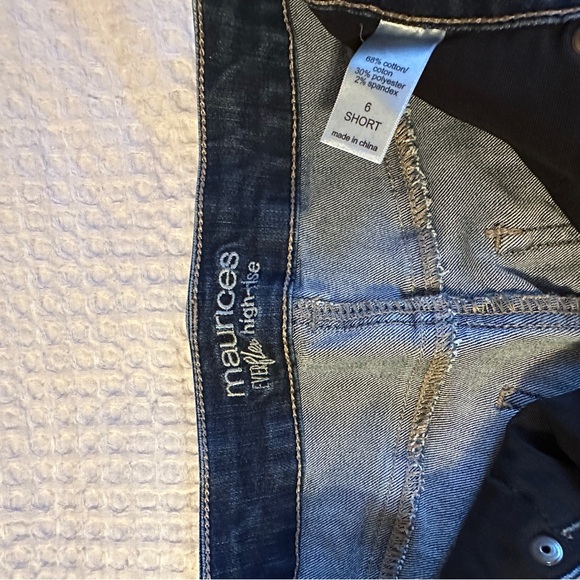 Maurices Dark Blue Skinny Jeans - Picture 2 of 3